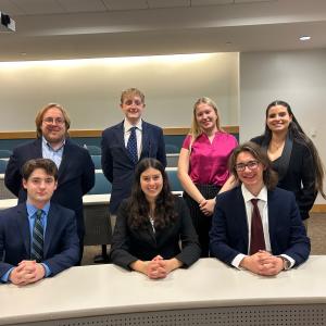 Lehigh University's mock trial team 2025